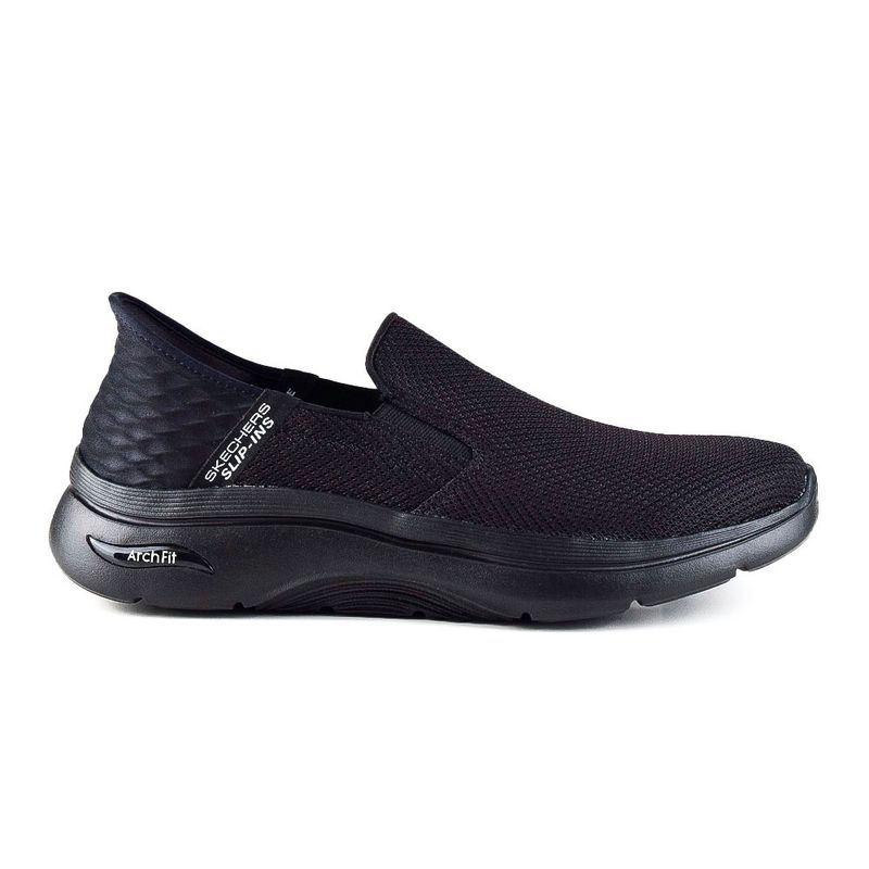 CHAMPIONDEPORTIVOSKECHERSSLIP-INSGOWALKARCHFIT2.0HANDSFREE2BLACK