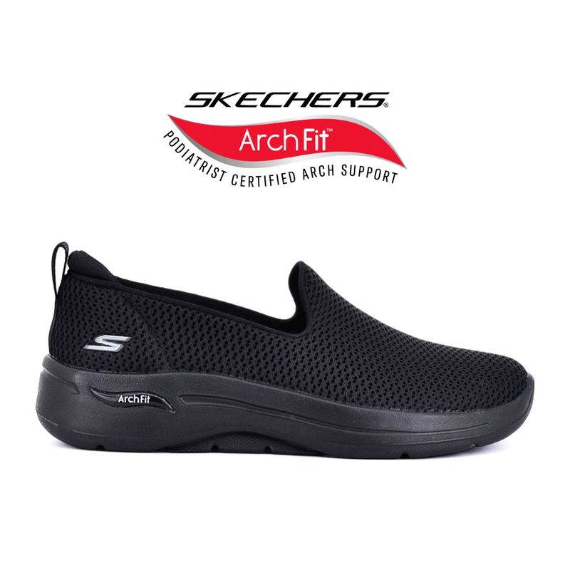 CHAMPIONDEPORTIVOSKECHERSGOWALKARCHFITALLBLACK