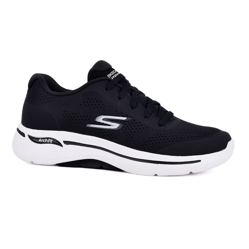 CHAMPIONDEPORTIVOSKECHERSGOWALKARCHFITGUIDELINEBLACK
