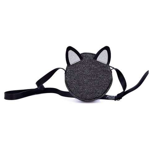 CARTERA INFANTIL GUGA CAT BLACK