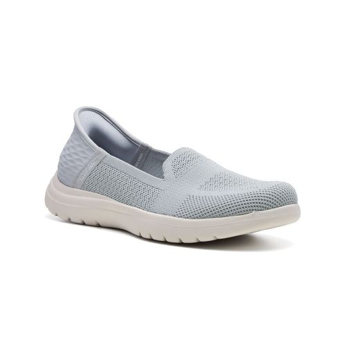 ZAPATO CASUAL SKECHERS SLIP INS ON THE GO FLEX SERENE GREY