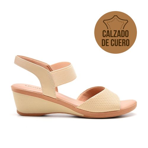 SANDALIA CASUAL DE CUERO USAFLEX ADELE