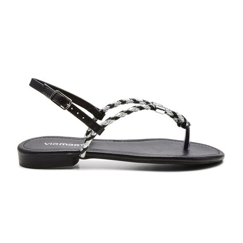 SANDALIA CASUAL VIA MARTE GLORIA BLACK