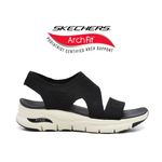 SANDALIACASUALSKECHERSARCHFITBRIGHTESTDAYBLACK