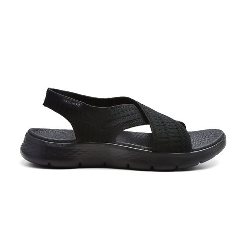 SANDALIA CASUAL SKECHERS GO WALK FLEX BLACK