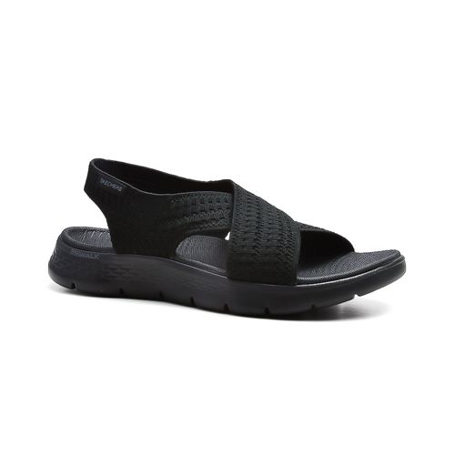 SANDALIA CASUAL SKECHERS GO WALK FLEX BLACK