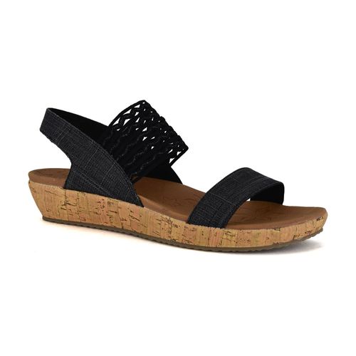 Sandalia Casual Skechers Brie Most Wanted Black