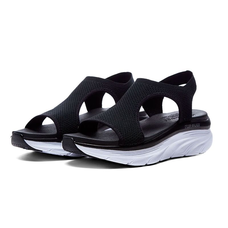 SandaliaCasualSkechersRelaxedFitD-LuxWalkerRetroSunBlack