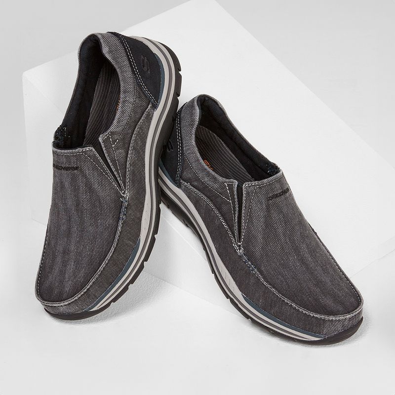 ZapatoCasualSkechersRelaxedFitExpectedAvilloBlack