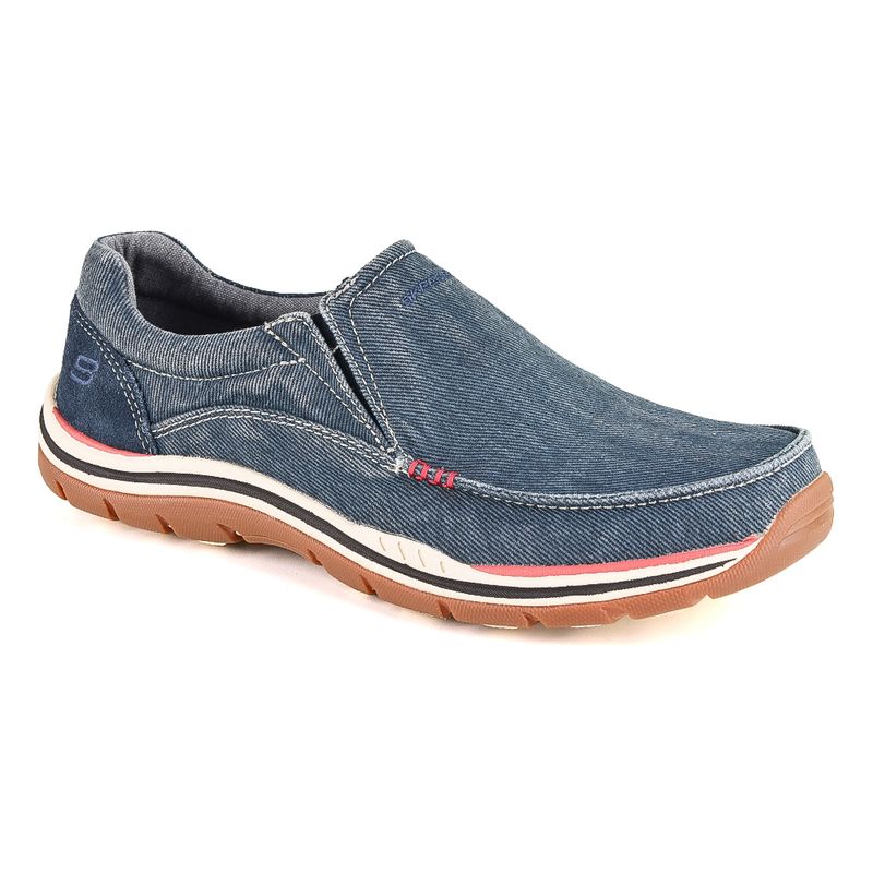 ZapatoCasualSkechersRelaxedFitExpectedAvilloNavy