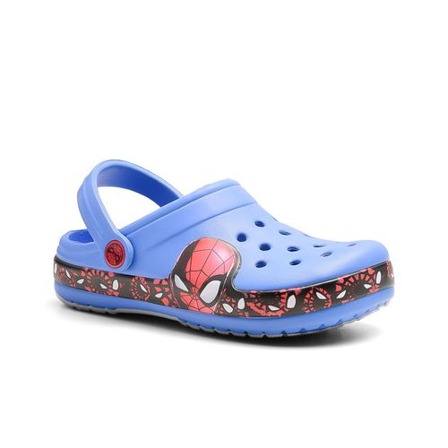 ZUECO DE PLAYA PARA NIÑOS SPIDERMAN BLUE