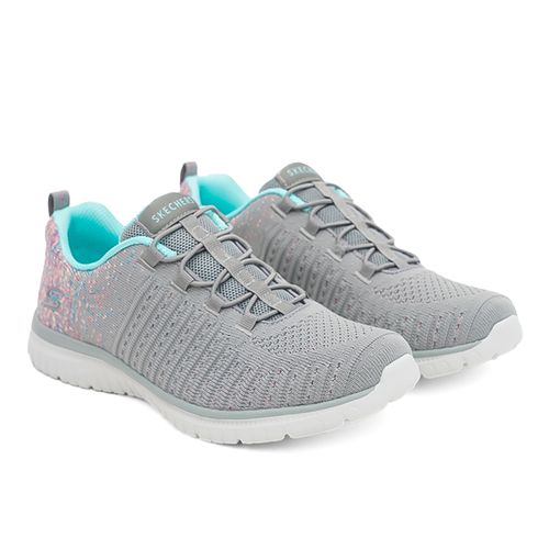 CHAMPION DEPORTIVO SKECHERS VIRTUE WIDE FIT HORMA ANCHA GREY