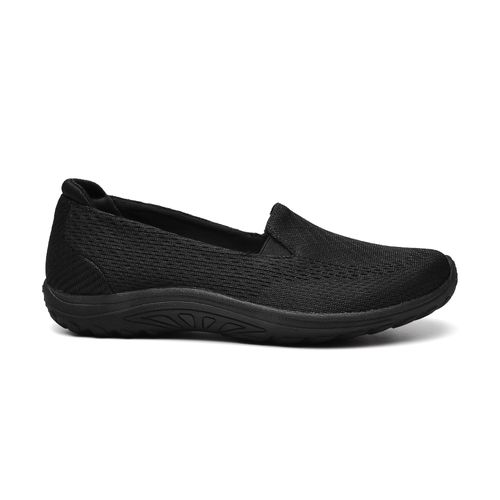 ZAPATO CASUAL SKECHERS RELAXED FIT REGGAE FEST WILLOWS VIBE ALL BLACK