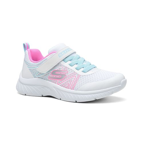 Champion Deportivo Para Niñas Skechers Microspec Plus WHITE