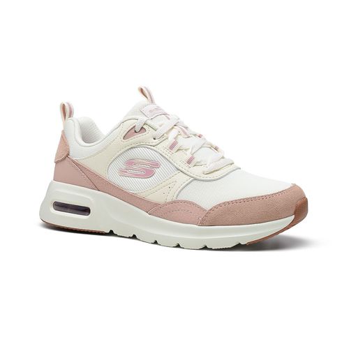 CHAMPION DEPORTIVO SKECHERS SKECH-AIR COURT RETRO AVENUE BEIGE AND PINK