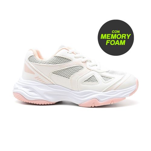 CHAMPION DEPORTIVO AMERICAN SPORT TRONIC TALLES DEL 28 AL 35 WHITE AND PINK