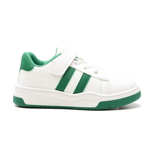 CHAMPION DEPORTIVO PARA NIÑOS AMERICAN SPORT AURA WHITE AND GREEN TALLES 31 AL 36