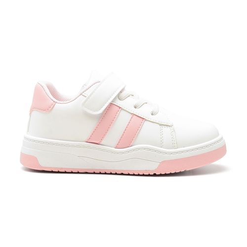 CHAMPION DEPORTIVO PARA NIÑOS AMERICAN SPORT AURA WHITE AND PINK TALLES 31 AL 36