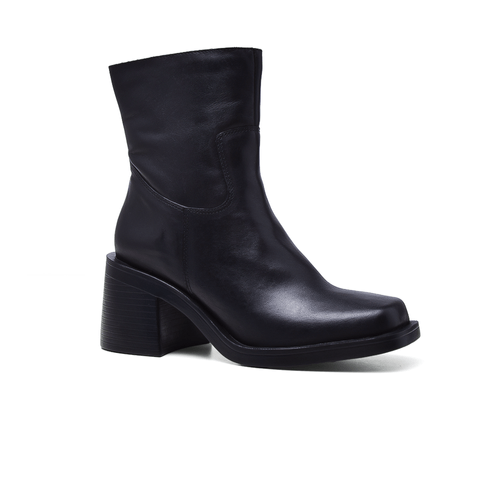BOTA CASUAL TACO ALTO DE CUERO MARCO DONATTI KACE