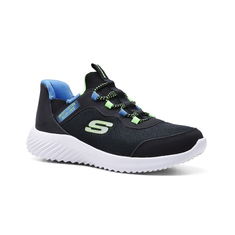 CHAMPIONDEPORTIVOSKECHERSSLIP-INSBOUNDERBRISKBURSTKIDSBLUE