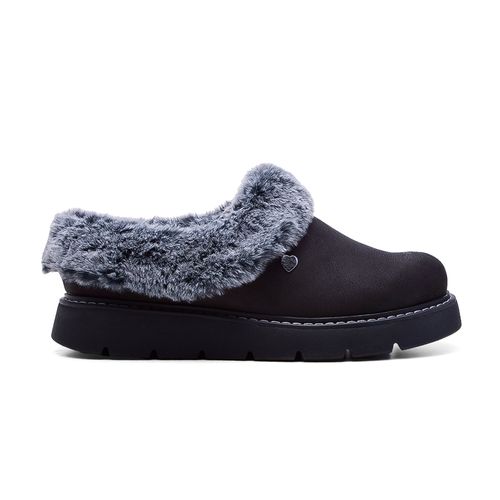 ZUECO CASUAL SKECHERS BOBS KEEPSAKES LITE COZY BLEND BLACK