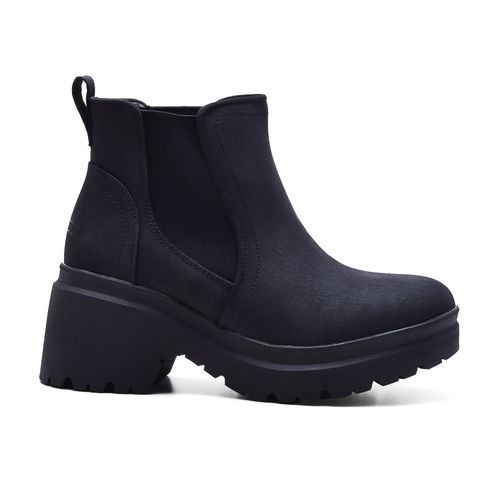 BOTA CASUAL TACO ALTO SKECHERS BOBS TANGO BLACK