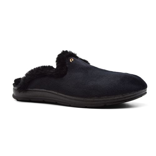 ZUECO PANTUFLA PEGADA BELLE BLACK