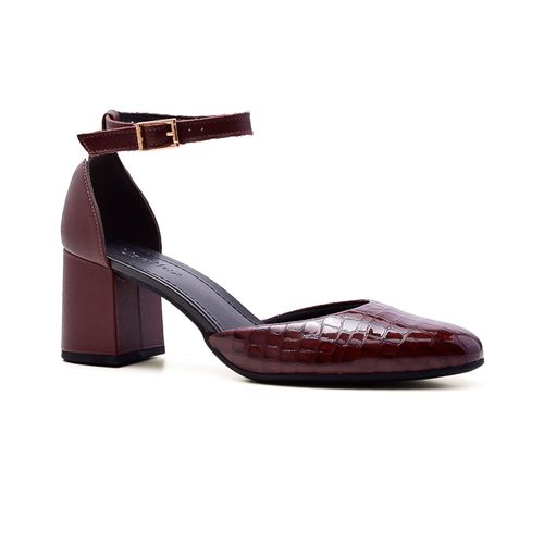 ZAPATO CASUAL TACO ALTO DE CUERO USAFLEX NOE