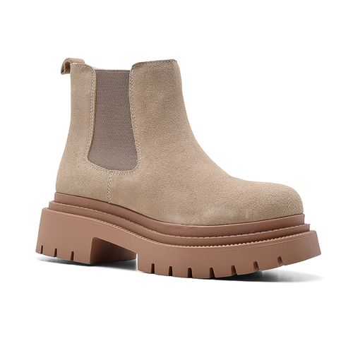 BOTA PLATAFORMA DE CUERO MARCO DONATTI CALEY