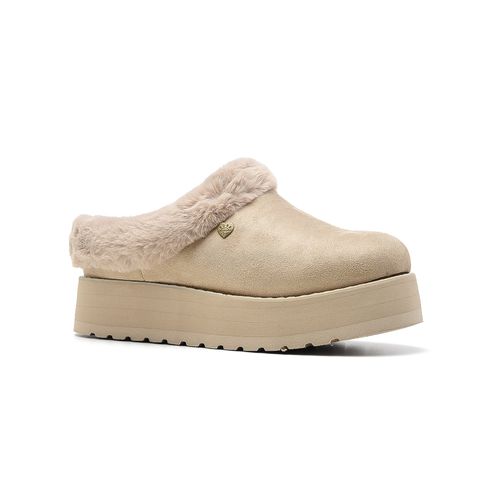 ZUECO CASUAL SKECHERS BOBS KEEPSAKES HI RISE ZEN OUT BEIGE