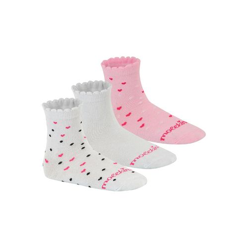 PACK DE MEDIAS PARA NIÑOS SURTIDAS GUGA HEARTS X3 TALLES DEL 31 AL 35