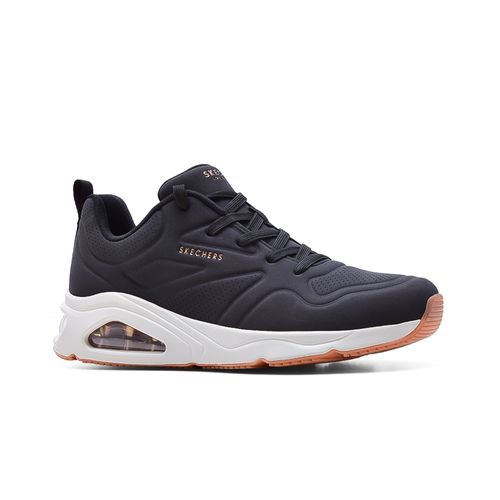 CHAMPION DEPORTIVO SKECHERS STREET TRES AIR UNO AH MAZING LADY BLACK