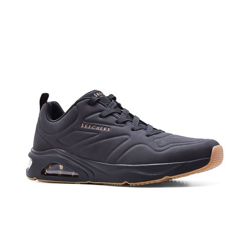 CHAMPION DEPORTIVO SKECHERS STREET TRES AIR UNO AH MAZING BLACK