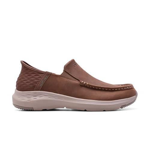ZAPATO CASUAL SKECHERS SLIP-INS RELAXED FIT PARSON OSWIN BROWN