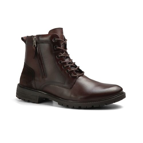BOTA CASUAL DE CUERO HANKER GREGOR BROWN