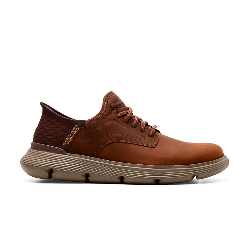 ZAPATOCASUALSKECHERSSLIP-INSGARZAGERVINBROWN