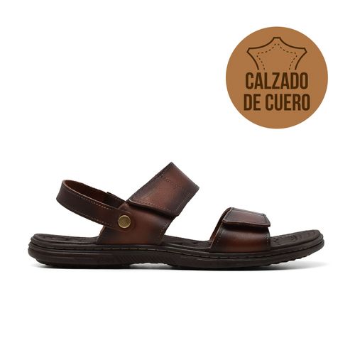 SANDALIA CASUAL DE CUERO PEGADA JACK