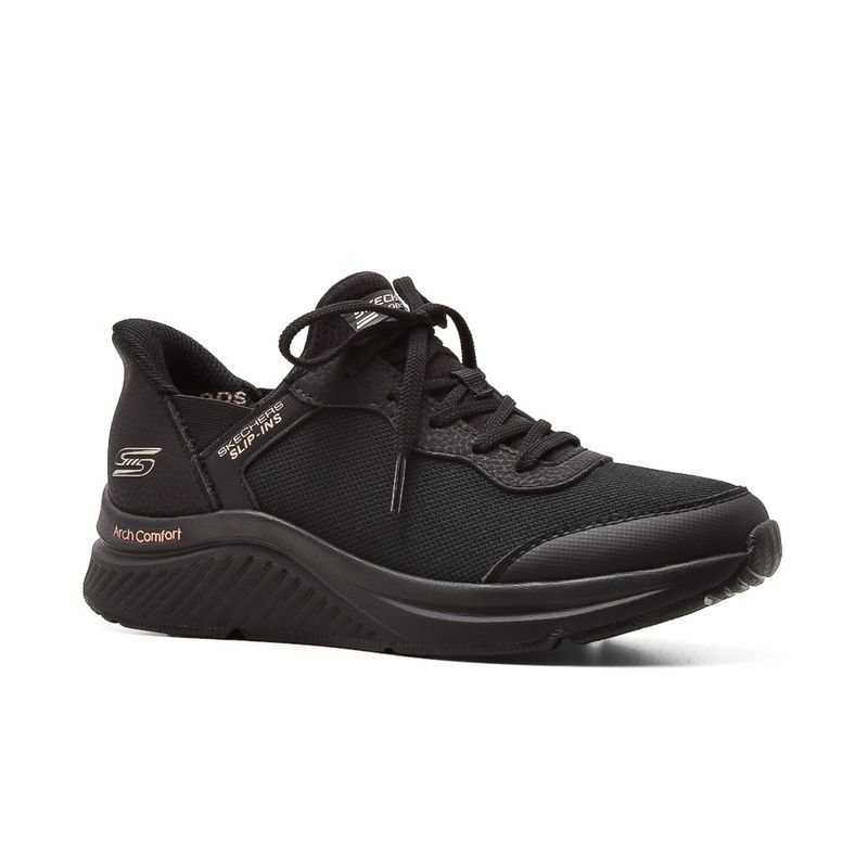 CHAMPIONDEPORTIVOSKECHERSSLIP-INSBOBSARCHCOMFORTBSWEETALOOKBLACK