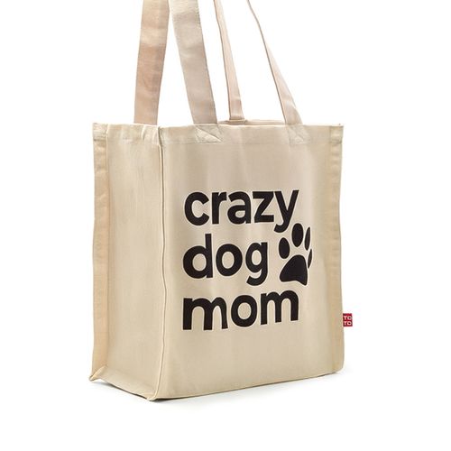 TOTE BAG TOTO CRAZY DOG MOM