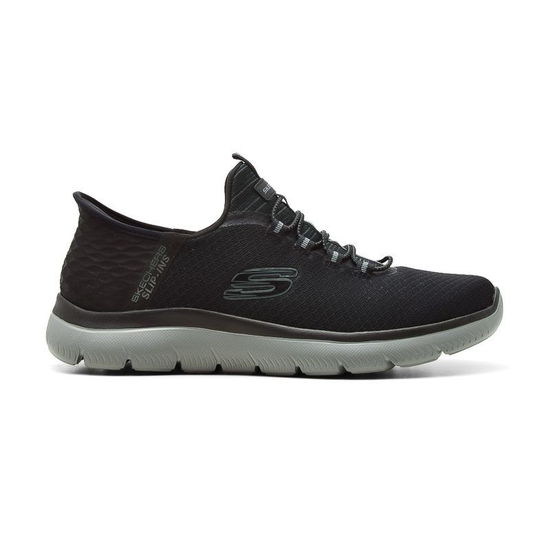 CHAMPIONDEPORTIVOSKECHERSSLIP-INSSUMMITSHIGHRANGEBLACK