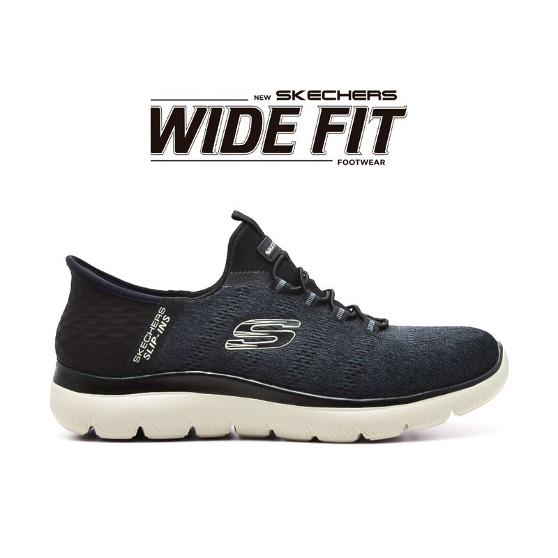 CHAMPIONDEPORTIVOSKECHERSSLIP-INSSUMMITKEYWIDEFITHORMAANCHABLACK