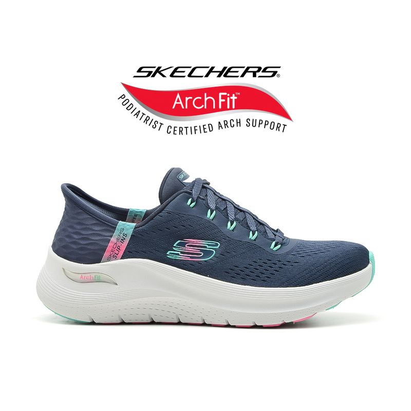 CHAMPIONDEPORTIVOSKECHERSSLIP-INSARCHFIT2.0EASYCHICNAVY