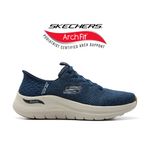 CHAMPIONDEPORTIVOSKECHERSSLIP-INSARCHFIT2.0LOOKAHEADNAVY