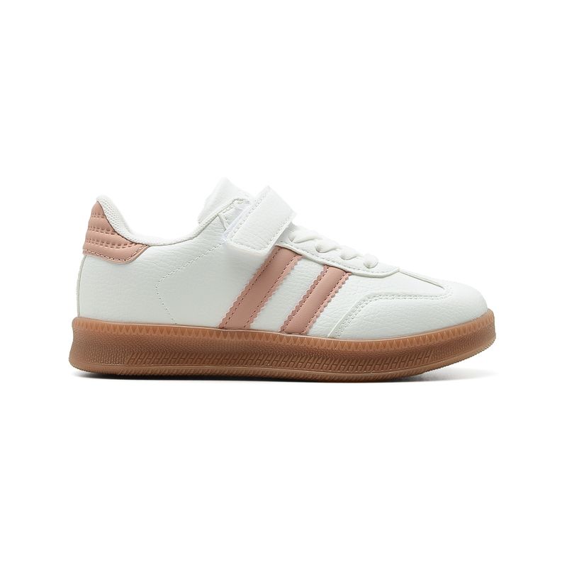 CHAMPIONDEPORTIVOAMERICANSPORTRESHKIDSCONVELCRO2.0WHITEANDPINK