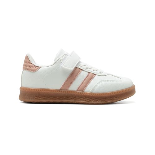 CHAMPION DEPORTIVO AMERICAN SPORT RESH KIDS CON VELCRO 2.0 WHITE AND PINK