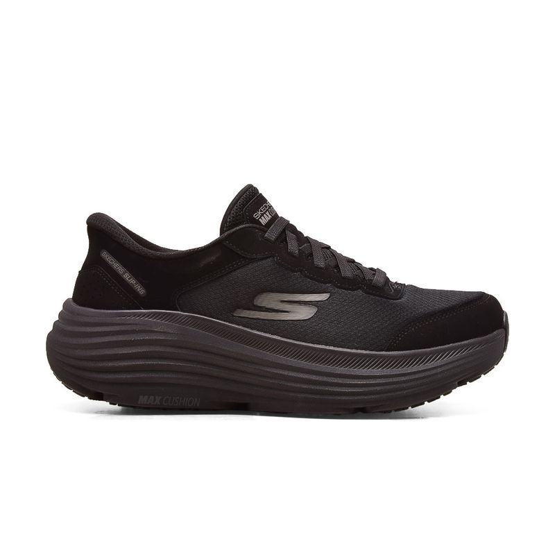 CHAMPIONDEPORTIVOSKECHERSSLIP-INSGORUNMAXCUSHIONINGENDEAVOURCARDIVABLACK