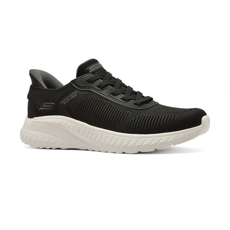 CHAMPIONDEPORTIVOSKECHERSSLIP-INSBOBSSPORTSQUADCHAOSSOLIDSTEPBLACK