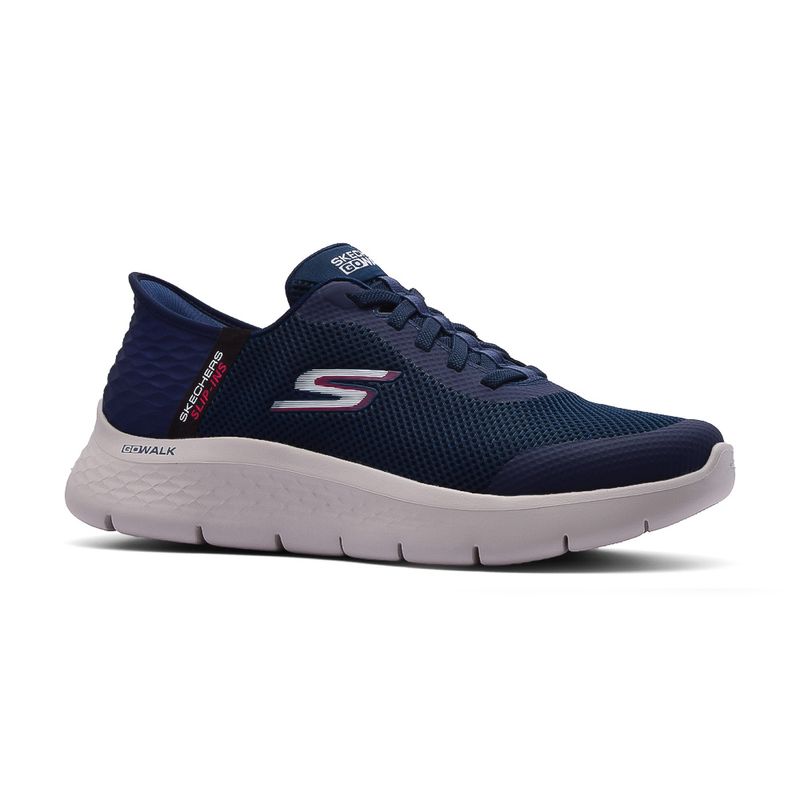 CHAMPIONDEPORTIVOSKECHERSSLIP-INSGOWALKFLEXHANDSUPNAVY