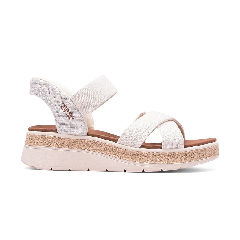 SANDALIACASUALSKECHERSSLIP-INSBOBSSUNRAYBRIGHTTAKEWHITE