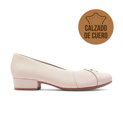 ZAPATO DE VESTIR DE CUERO USAFLEX JACKIE JUANETES